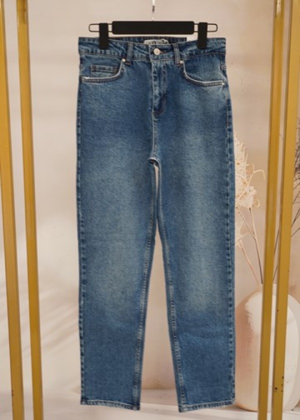 LACİVERT BOYFRİEND JEAN